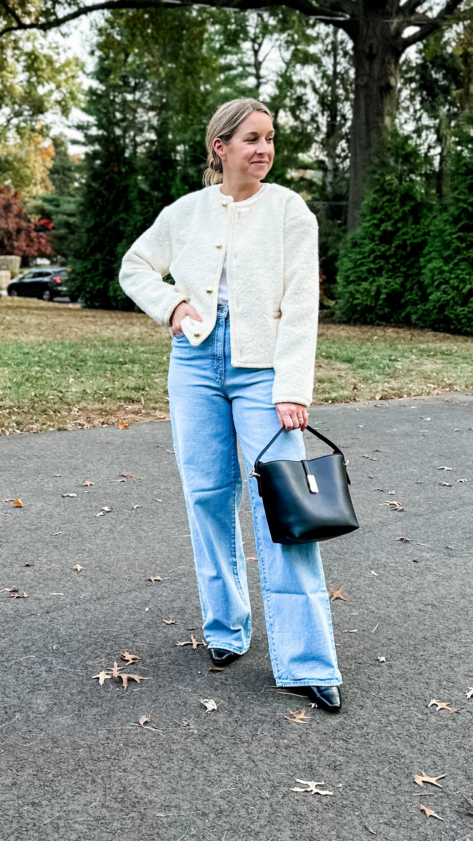 Target style is on 🔥 lately. 
Small balero 
Small jacket
S blazer
M faux leather moto jacket
M trench (so soft)
M/L coatigan but need an XS/S
8 wide leg jeans

#LTKVideo #LTKCyberWeek #LTKFindsUnder50

#LTKOver40 #LTKCyberWeek #LTKSaleAlert