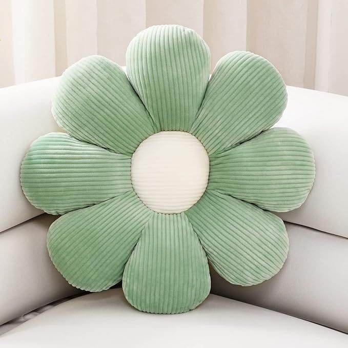 Sioloc Flower Pillow,Flower Shaped Throw Pillow Butt Cushion Flower Floor Pillow,Seating Cushion,... | Amazon (US)