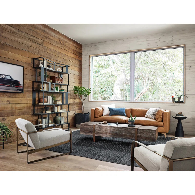 Fawley 22'' Tall Glass Pedestal End Table | Wayfair North America