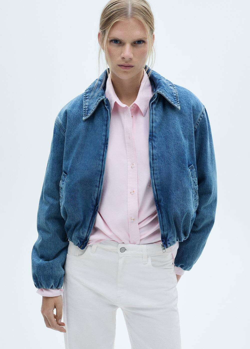 Mid-rise straight jeans -  Women | Mango USA | MANGO (US)