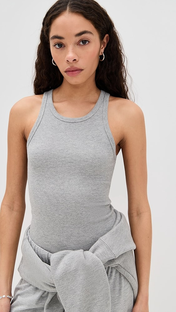 High Neck Fitted Tank | Shopbop