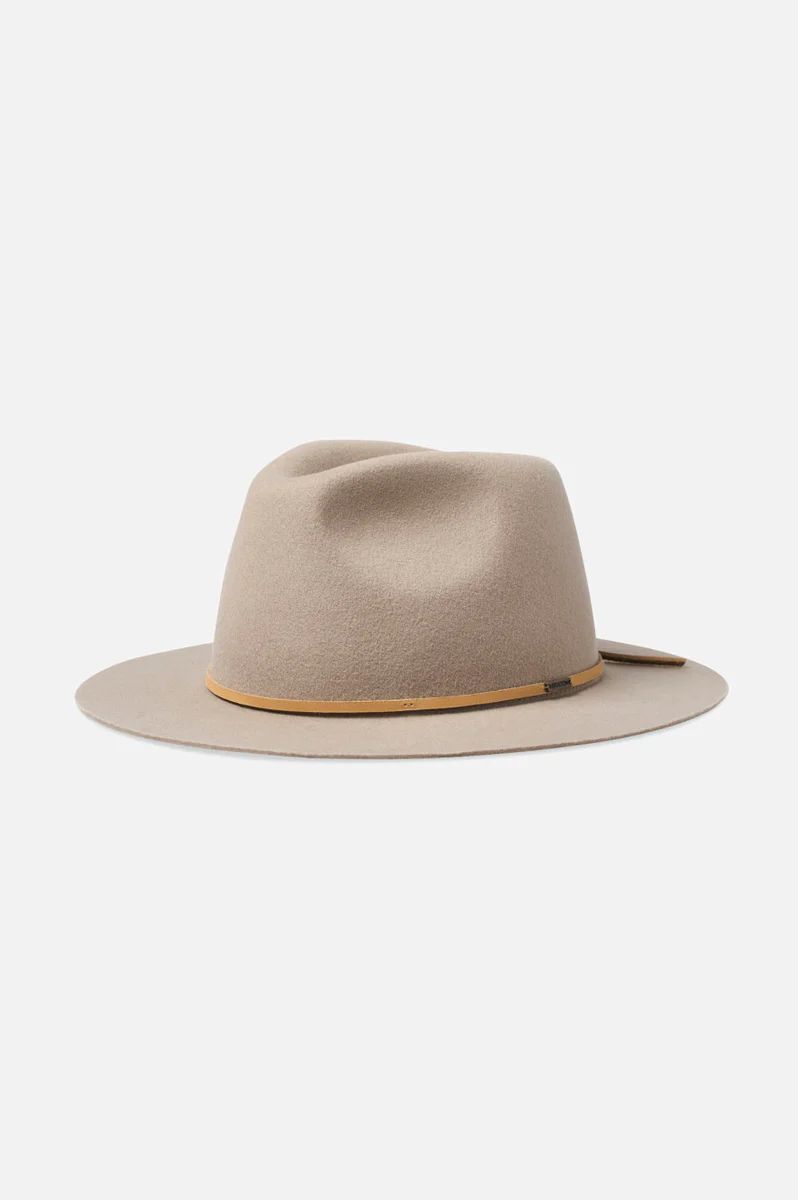 Wesley Floppy Fedora Hat - Safari | Brixton