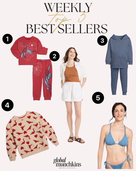 Last weeks top 5 best sellers! Three of Jacks favorite outfits from Walmart and our  favorite Valentines clothes!
I grabbed some perfect spring and summer wear from Target for the cruise and Hawaii !

#LTKover40 #LTKkids #LTKstyletip