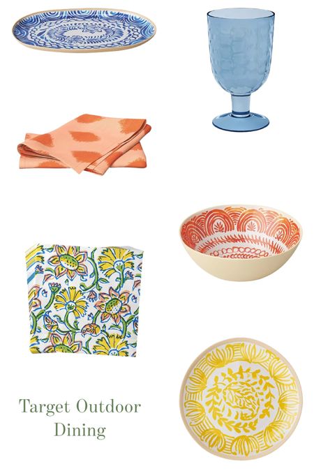 Brighten up your porch or deck with these outdoor dinnerware items from Target's Threshold line. Shop outdoor napkins, plates, coax and more 

#LTKhome #LTKSeasonal #LTKfindsunder50