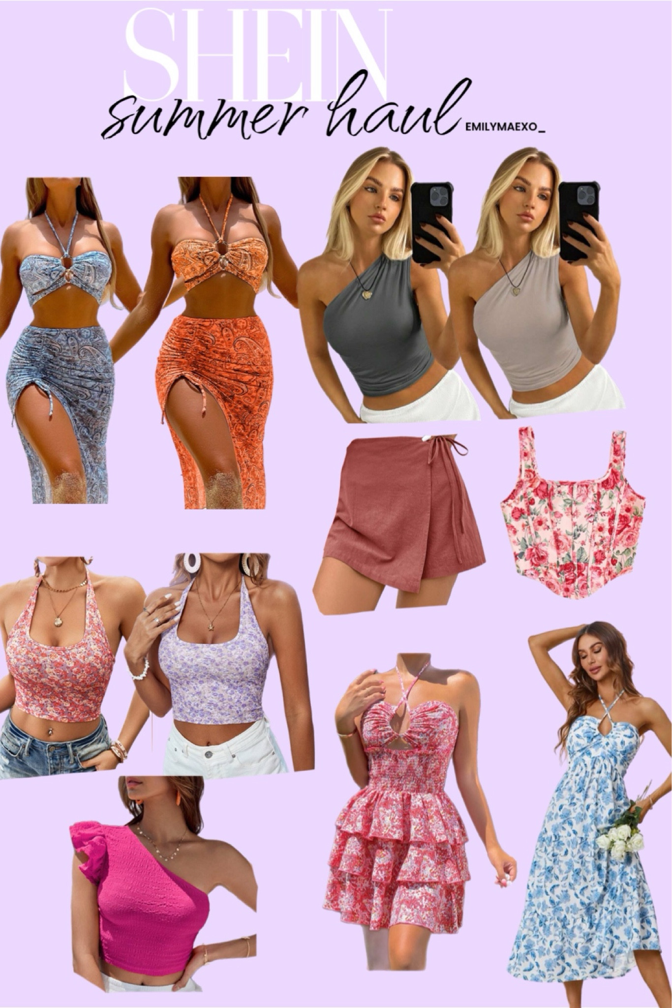 SHEIN summer haul, summer outfits, halter tops, bikinis, beach vacation outfits 

#LTKSaleAlert #LTKSeasonal #LTKFindsUnder50