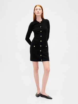 CashSoft Rib Pocket Mini Sweater Dress | Gap (US)