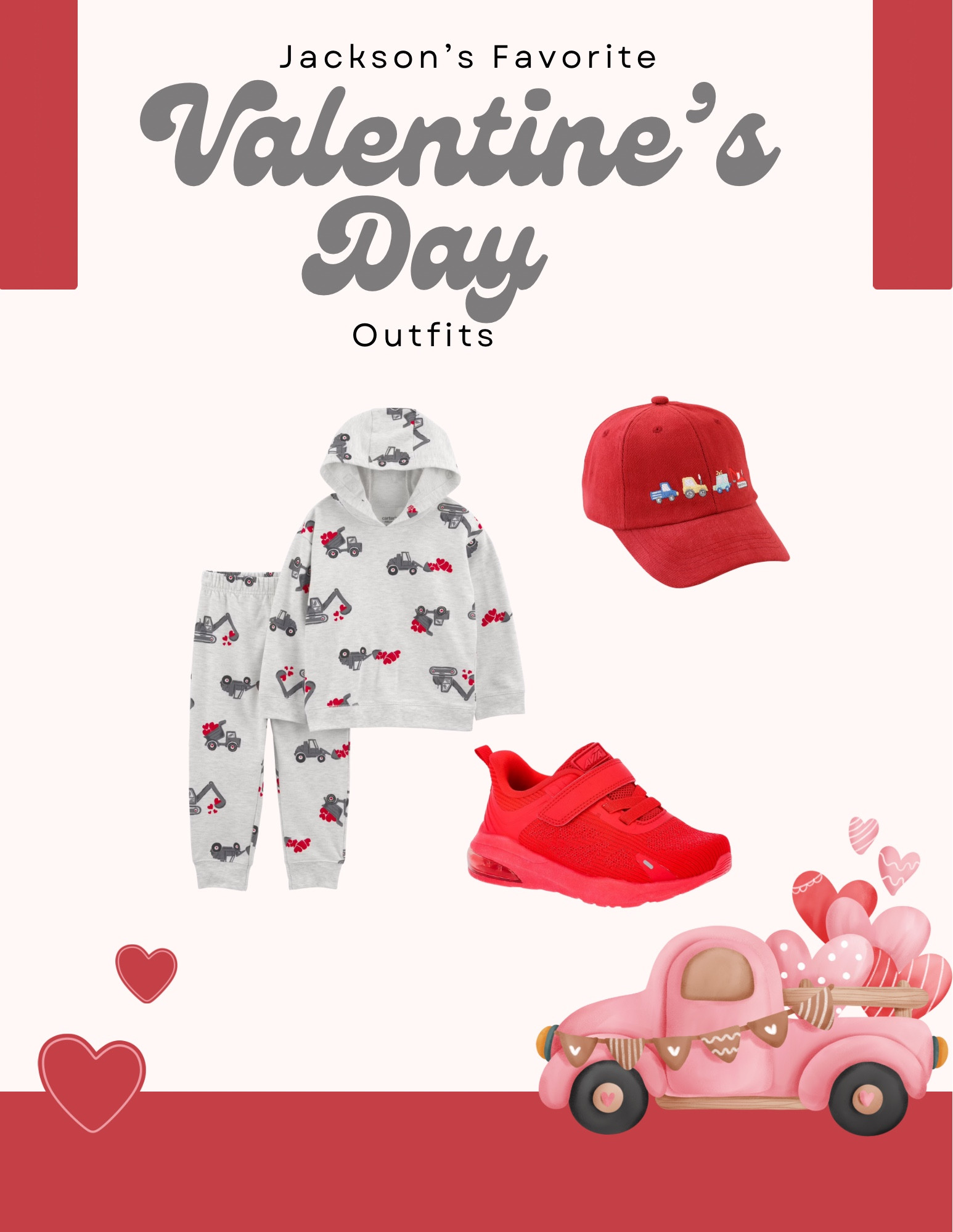 We live in sweat sets. This one is for sure Jack’s style! 

#LTKmomlife #LTKKids #LTKValentine