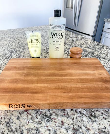 Boos block cutting board. Mystery oil. Board cream. Kitchen essentials.

#LTKhome #LTKunder100 #LTKFind