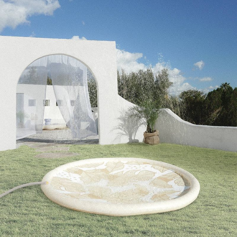MINNIDIP Exclusive Resort Collection Splash Pad - Rattan Palms | Target