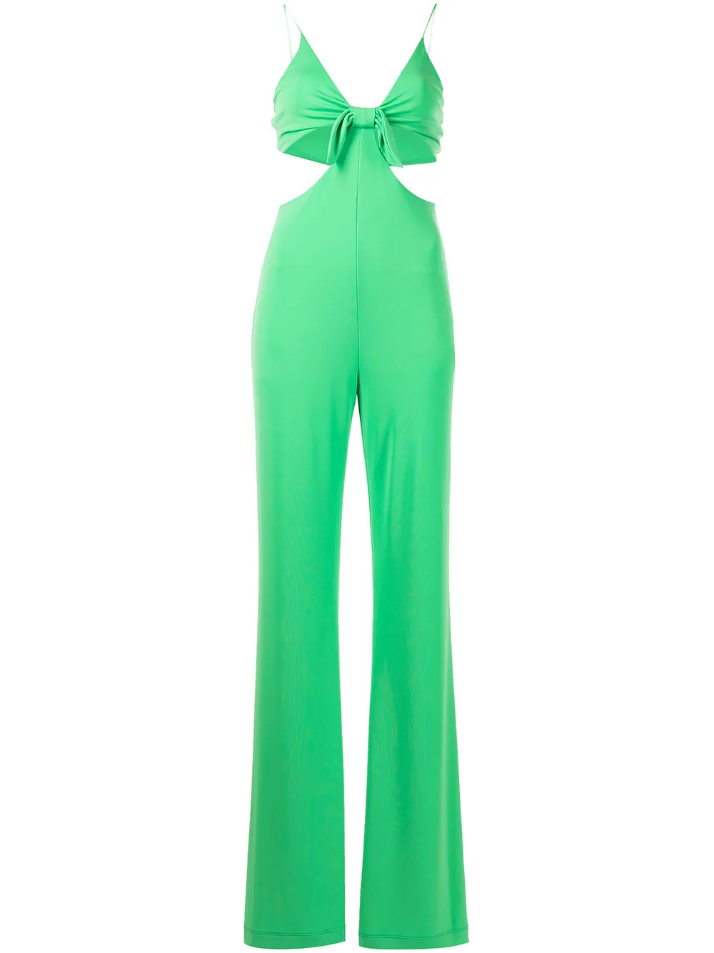 Alice + Olivia Havana front-tie Jumpsuit  - Farfetch | Farfetch Global