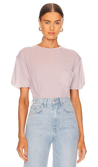 Vella Tee in Silver Lining | Revolve Clothing (Global)