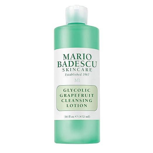 Mario Badescu Glycolic Grapefruit Cleansing Lotion for Combination and Oily Skin | Exfoliating To... | Amazon (US)
