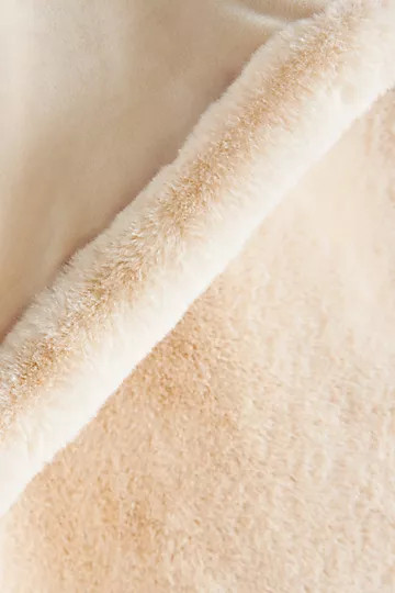 Sophie Faux Fur Throw Blanket | Anthropologie (US)