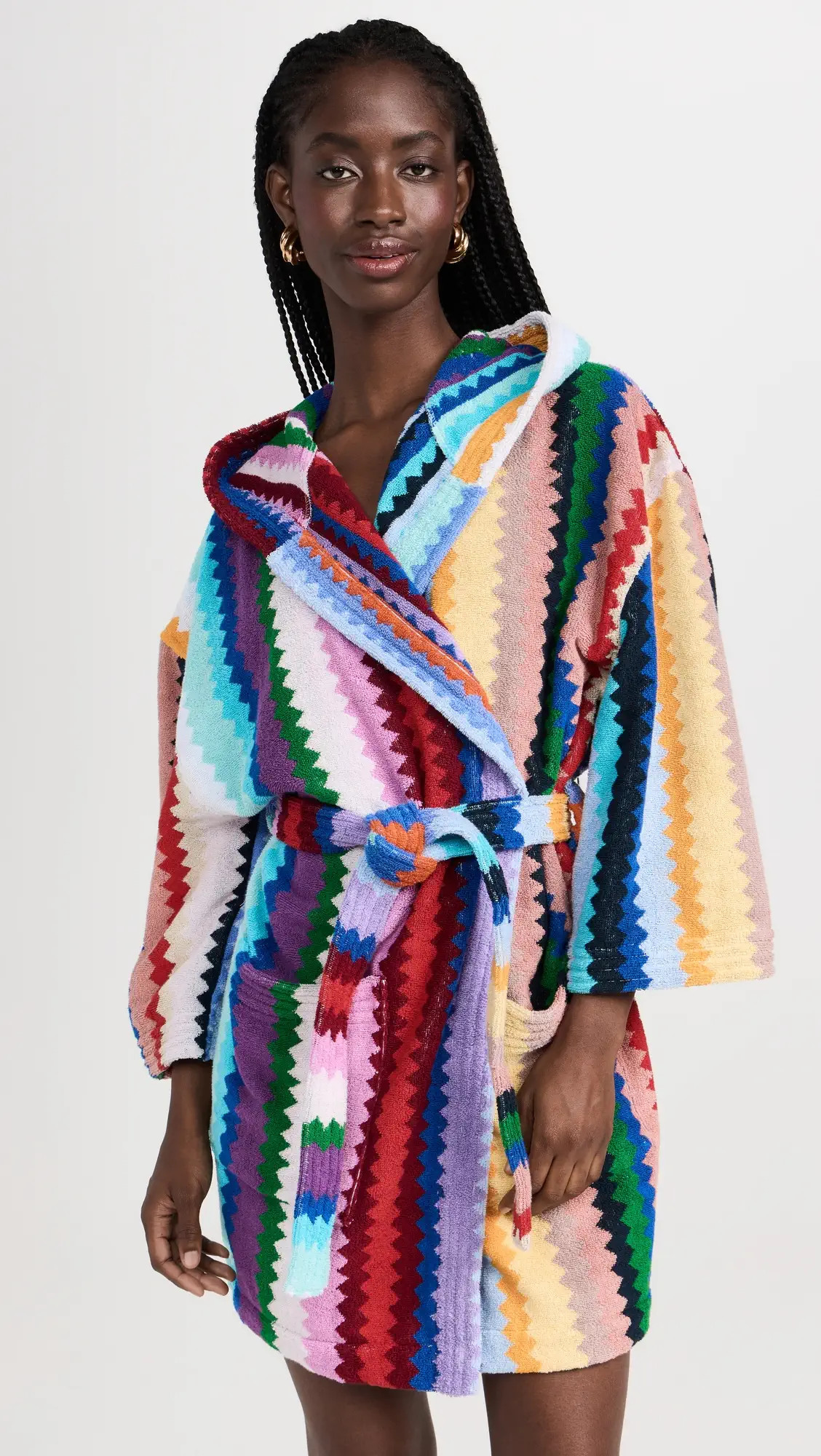 Missoni Cecil Hooded Bathrobe Mod.27 | Shopbop | Shopbop