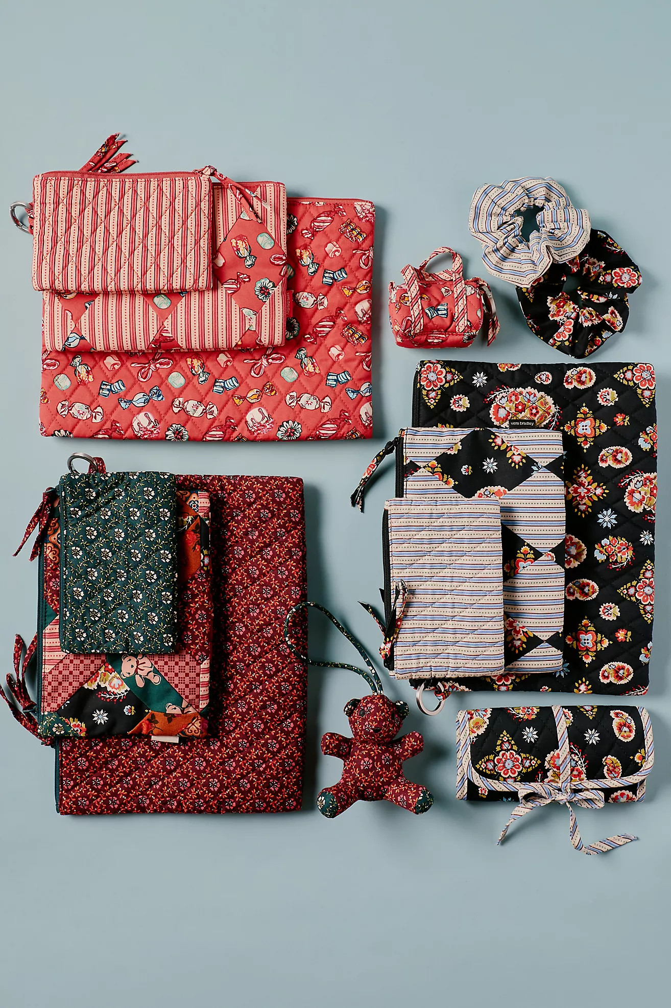 Vera Bradley x Anthropologie 3-Pouch Organizer Set | Anthropologie (US)