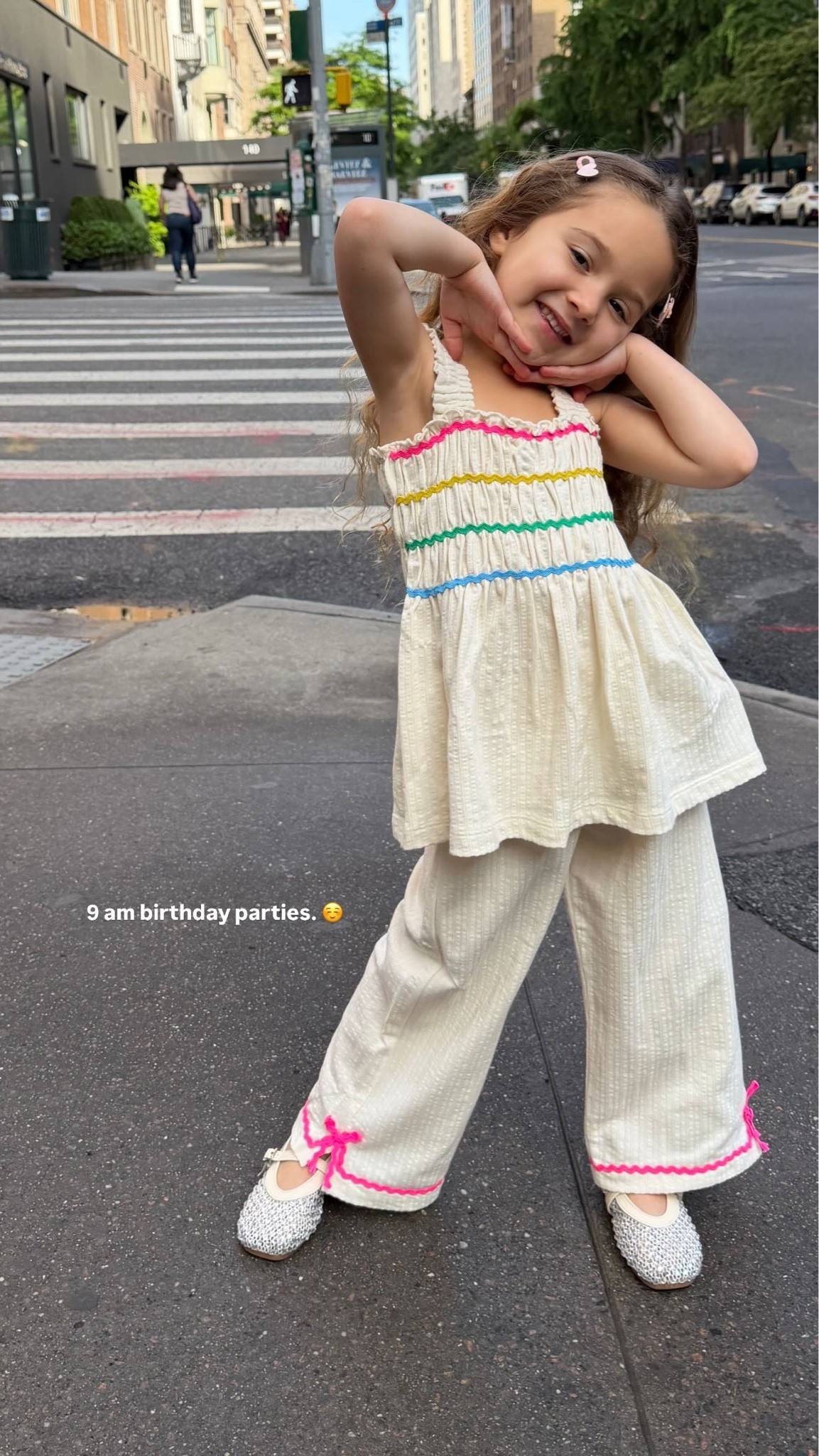 The cutest birthday party look 🩷