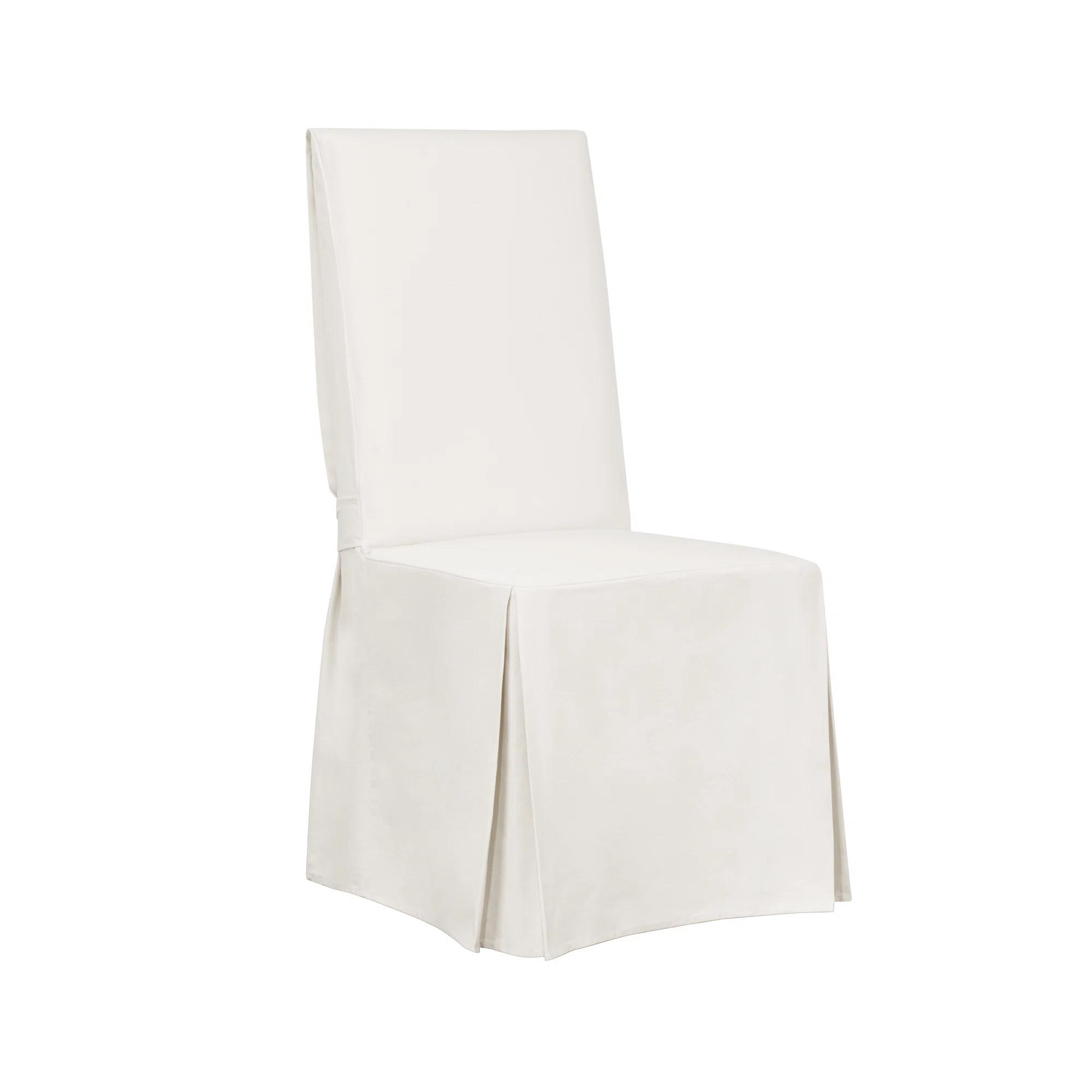 Essential Twill Box Cushion Dining Chair Slipcover | Wayfair North America