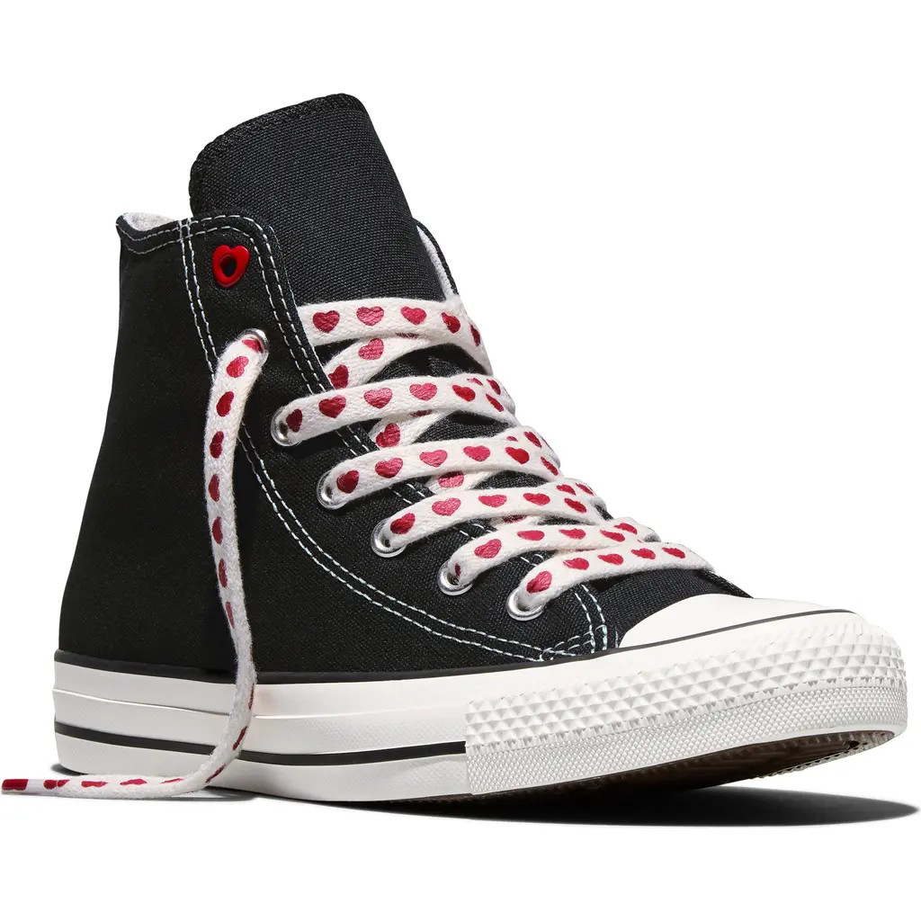 Converse Kids' Chuck Taylor® All Star® High Top Sneaker in Black/Vintage White/Days at Nordstrom, Size 5.5 M | Nordstrom