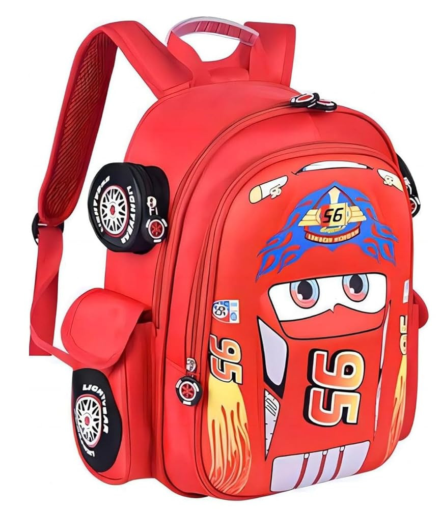 QWZY Kid Toddler Boys Girls Backpack Waterproof Cartoon Truck Car Child Snack School Bag Kinderga... | Amazon (CA)