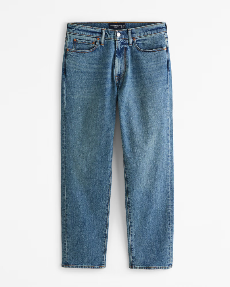 Abercrombie & Fitch Men's 90s Straight Jean in Medium Wash - Size 28 X 34 | Abercrombie & Fitch (US)