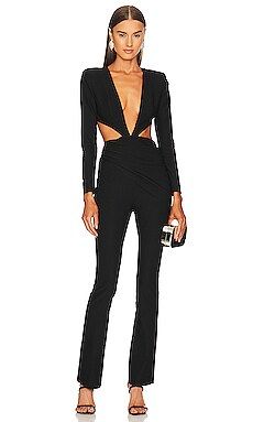 Michael Costello x REVOLVE Mercy Jumpsuit in Black from Revolve.com | Revolve Clothing (Global)