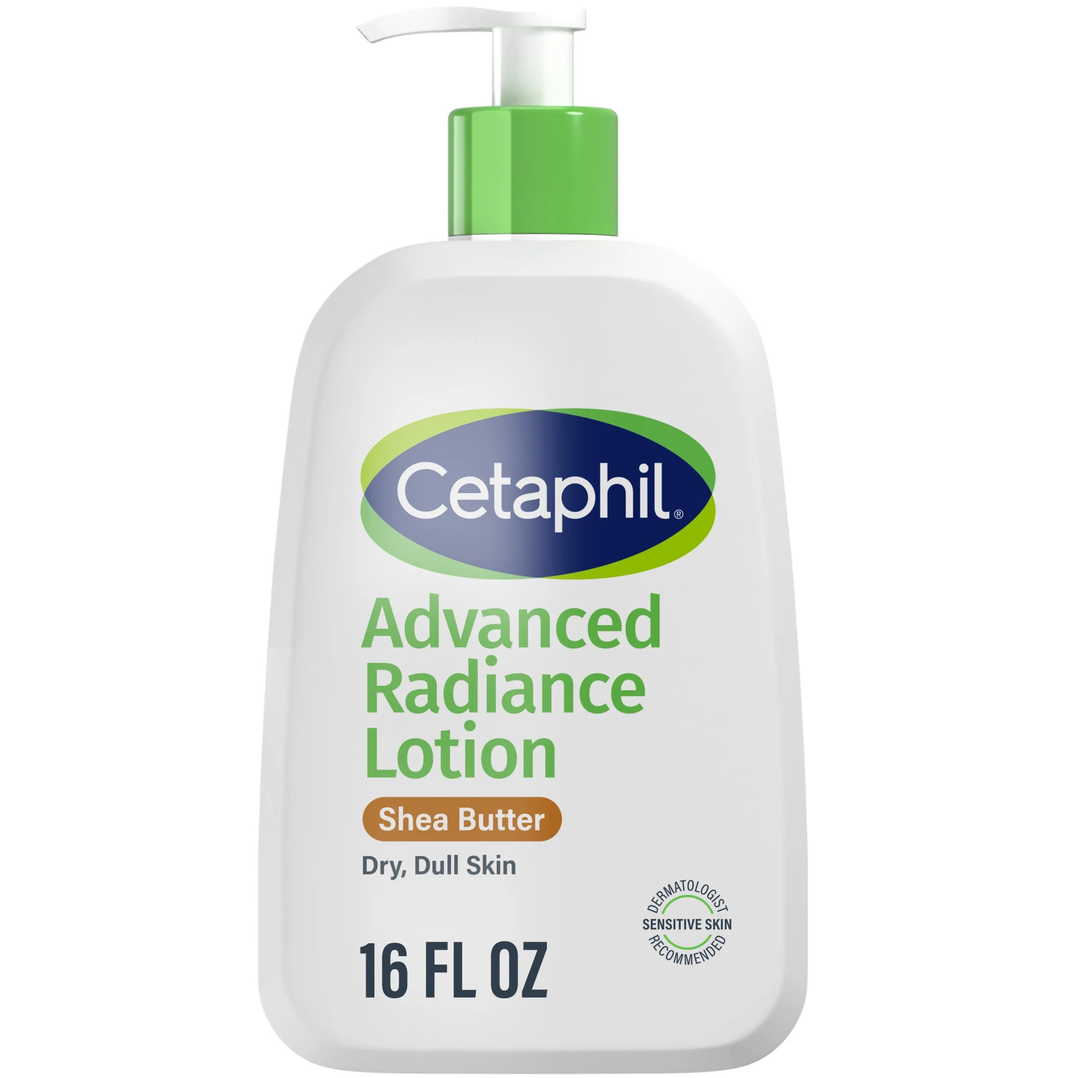 Cetaphil Advanced Radiance Shea Butter Lotion for Dry Skin, Unscented, 16 fl oz | Walmart (US)