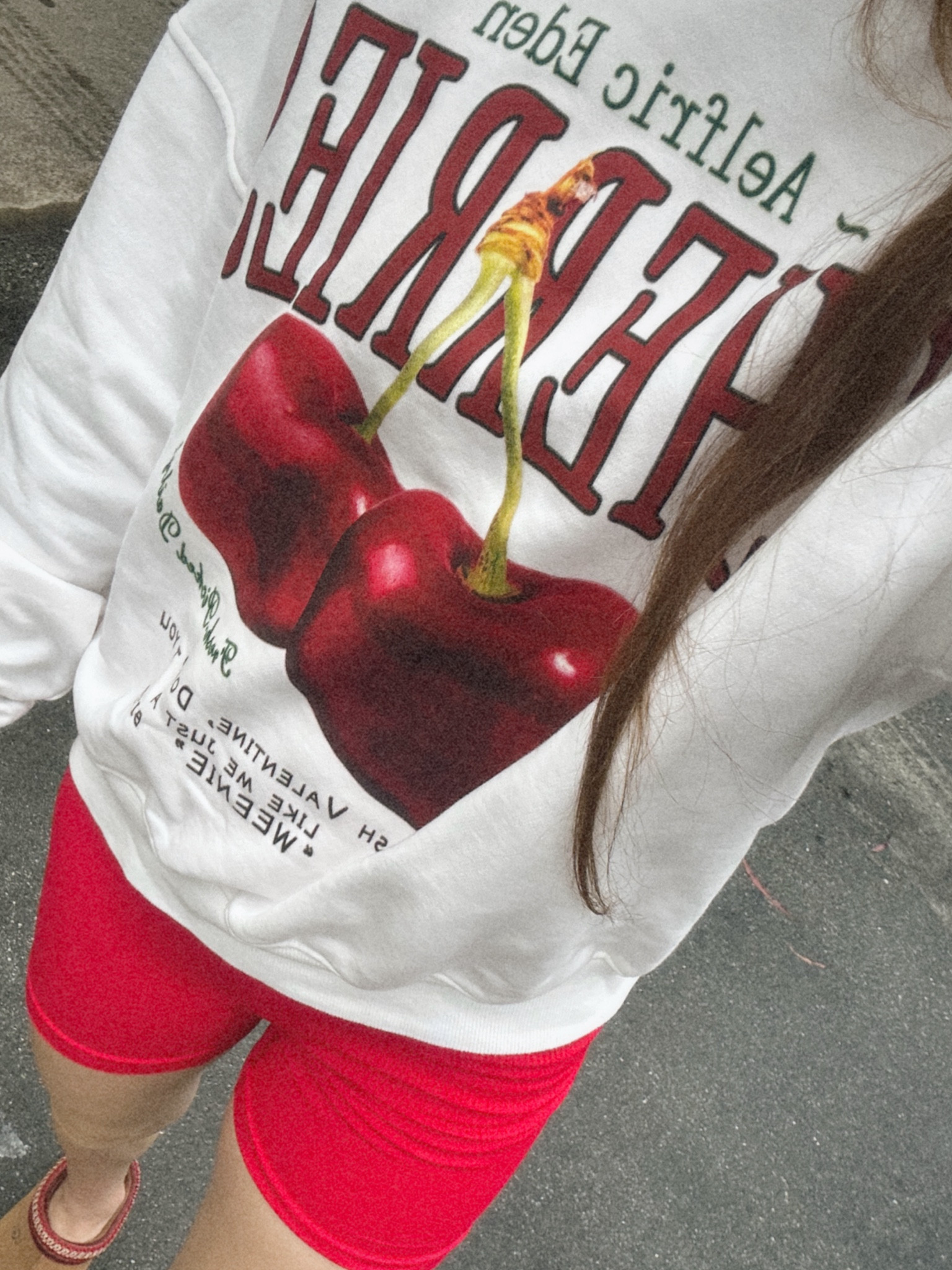 Red workout outfit from today 🍒

#LTKStyleTip #LTKFitness #LTKActive