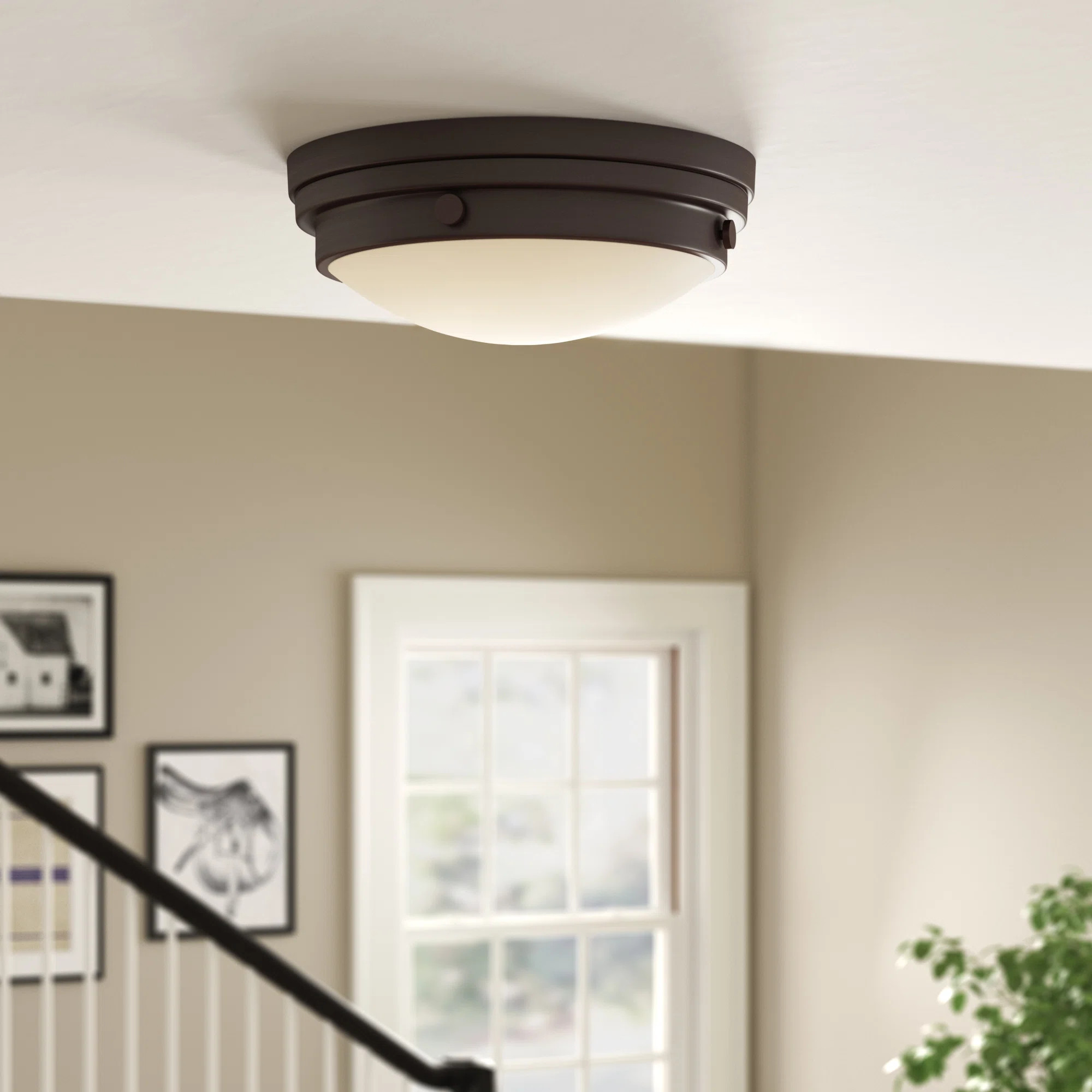 Glass Flush Mount | Wayfair North America