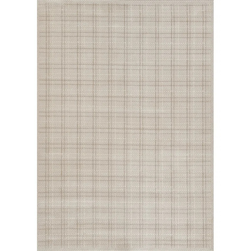 Gracie Oaks Statesboro Geometric Power Loom Polyester/Polypropylene Area Rug in Beige & Reviews |... | Wayfair North America