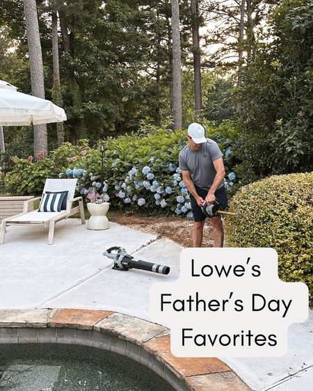 Lowe’s has the perfect Father’s Day gifts- my husband loves this rechargeable battery powered blower and hedge trimmer 🌳👔 #fathersday #lowes #ad #lowespartner #present #gifts

#LTKGiftGuide #LTKHome #LTKMens