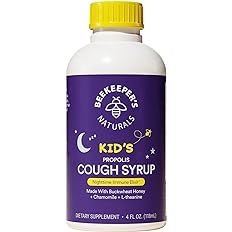 Beekeeper's Naturals Propolis Honey Cough Syrup Nighttime for Kids Immune Support with Propolis, ... | Amazon (US)