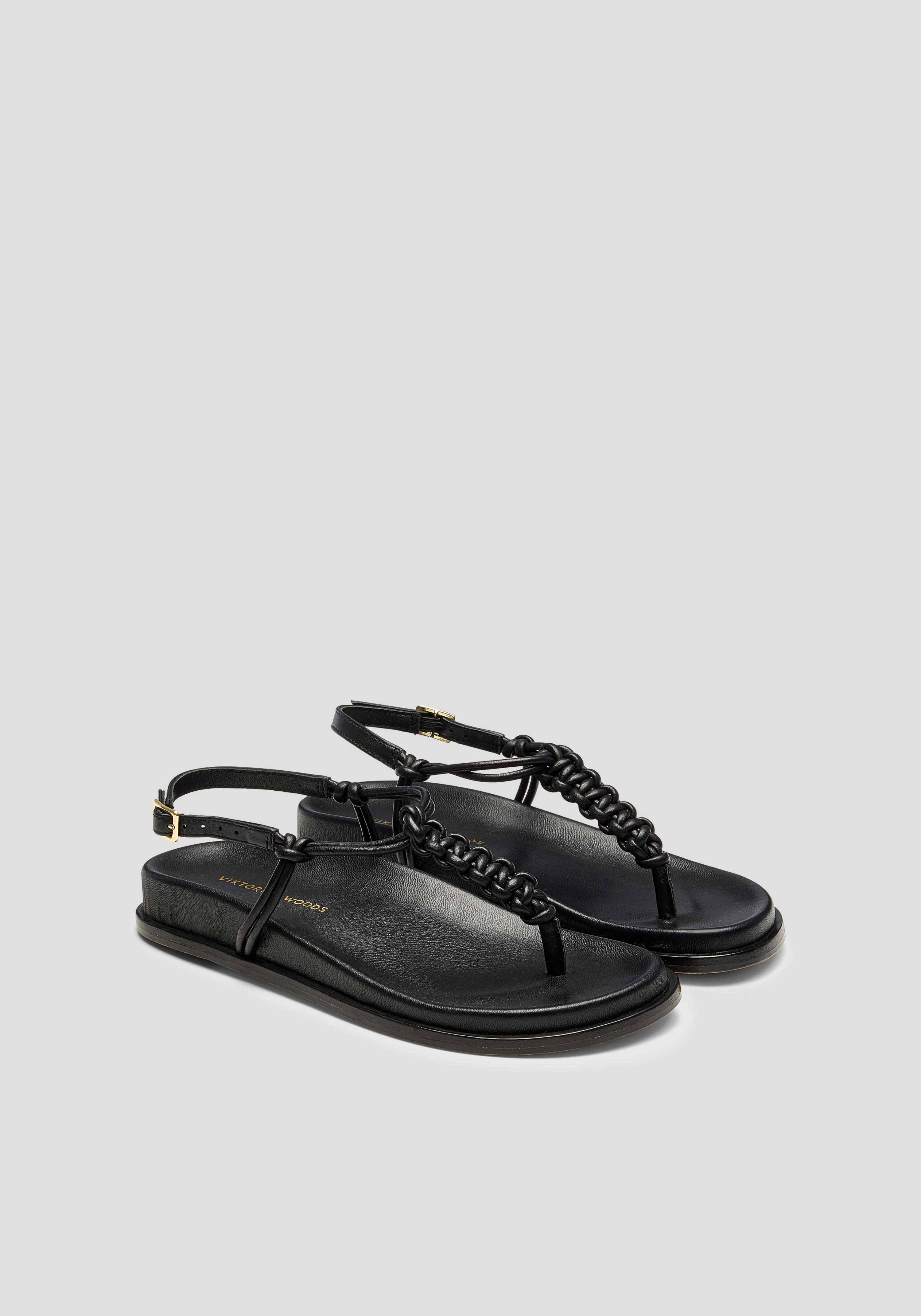 Nico Sandal IN BLACK | SHOES | VIKTORIA & WOODS | Viktoria & Woods