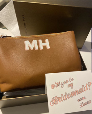 Once I had my bridesmaid list locked and loaded, I dove headfirst into brainstorming their “ask gifts.” While curated gift boxes are fun and popular, I wanted something timeless and practical, with a personal touch. Enter: the personalized cosmetic bag. 

 #LTKGiftGuide #LTKTravel #LTKWedding