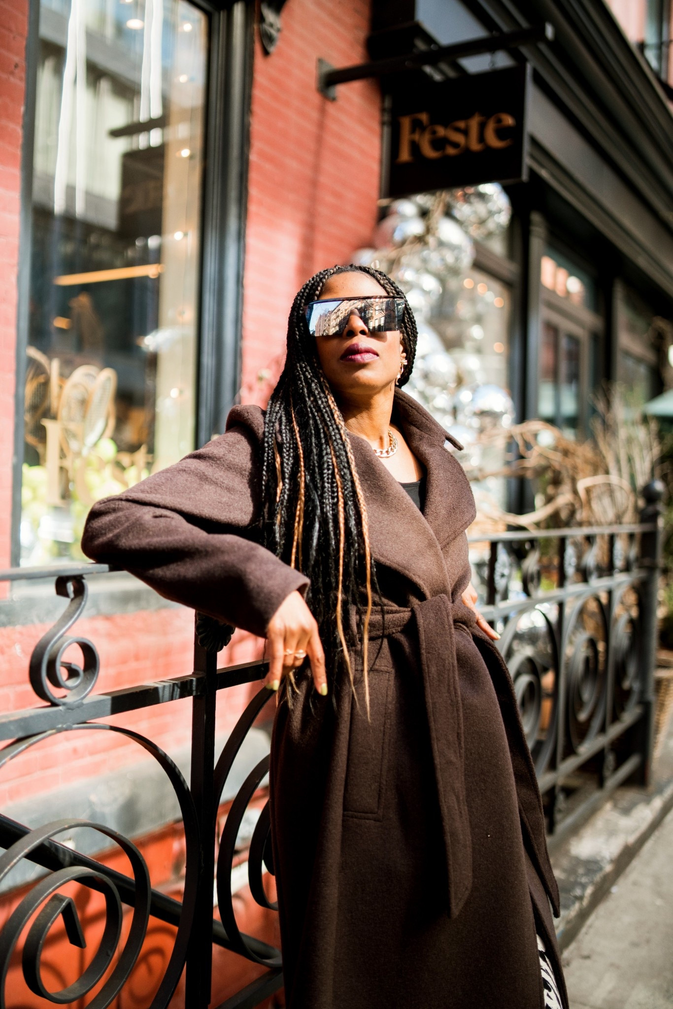 Cold weather in New York, but the look still had to come together. This coat did exactly what it needed to do. Everything is linked if you want the details.


#LTKSeasonal #LTKTravel #LTKootd