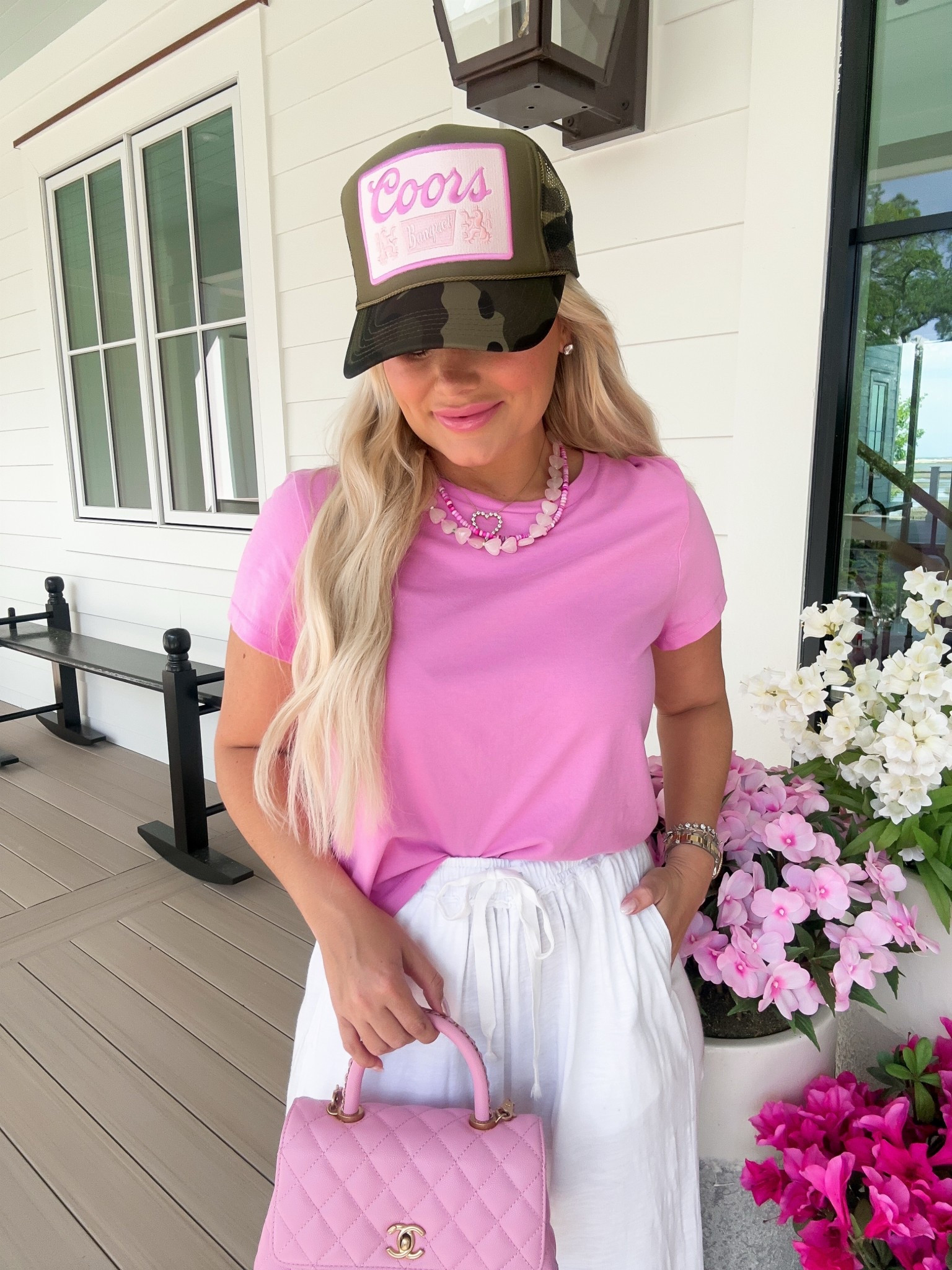 Use code WHITNEY20 for discount on my hat - so cute for CCMF CAMO night! 

#LTKSeasonal #LTKTravel #LTKFindsUnder50