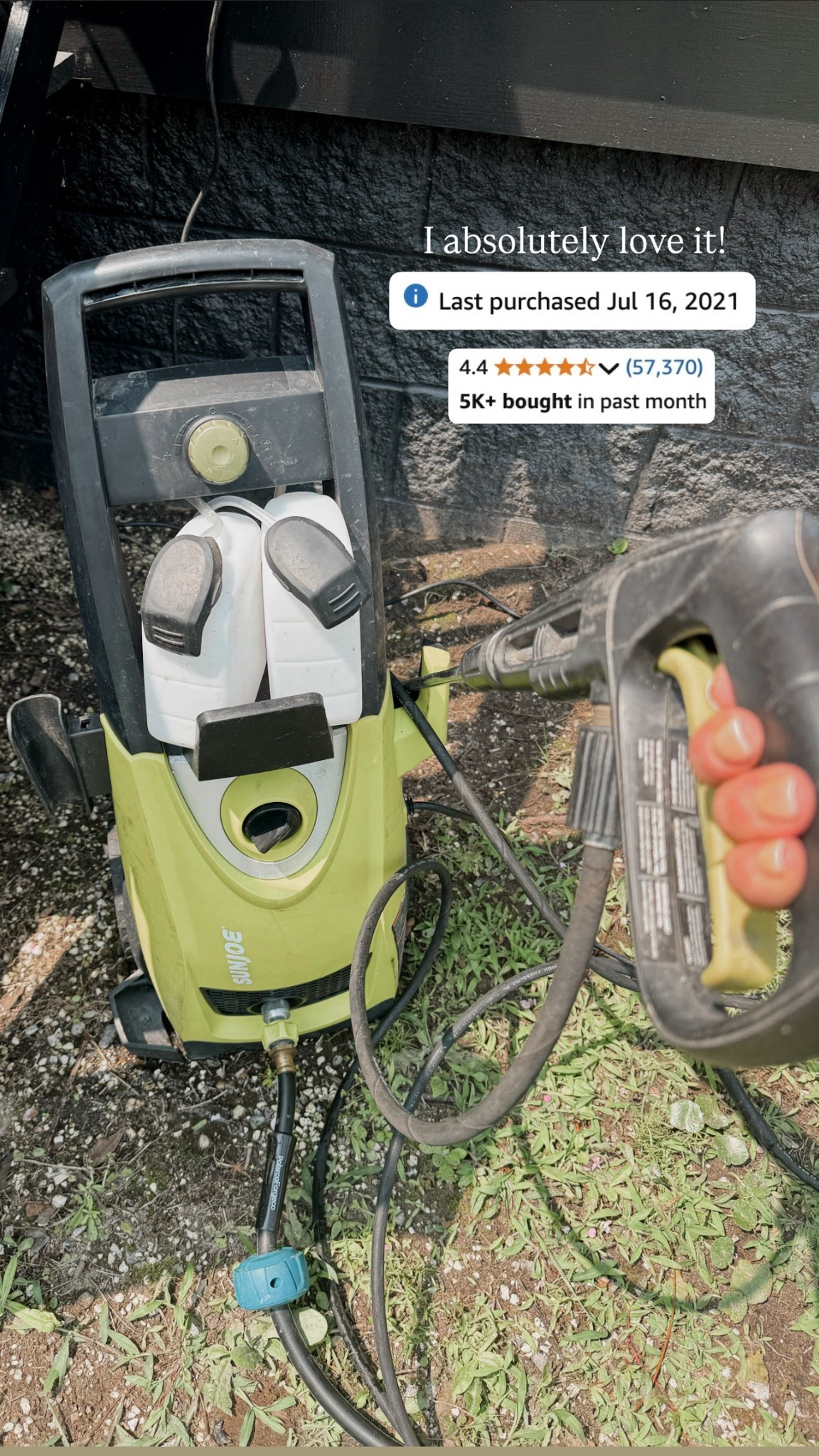 I’ve had this pressure washer since 2021😳 & I STILL give it a 10/10 love it! It works amazing & has truly helped me through so many projects / cleaning! Highly suggest & can tell you it’s well worth it! Would be a great Father’s Day gift 🤎

Home / power washer / sun joe / review / cleaning faves / Holley Gabrielle / Amazon 

#LTKSeasonal #LTKSummerEdit #LTKHome
