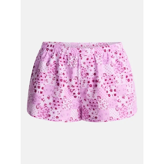 No Boundaries Sleep Boxer Shorts, Women's XS-XXL | Walmart (US)