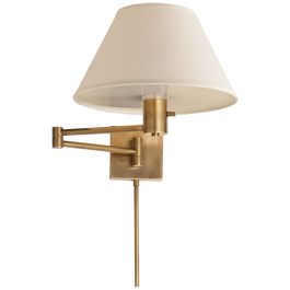Classic Swing Arm Wall Lamp | Visual Comfort