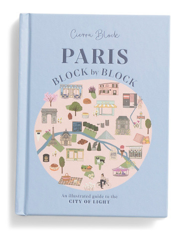 Paris Block By Block Book | TJ Maxx