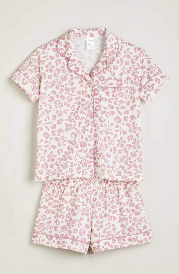 Kids' Print Two-Piece Short Pajamas | Nordstrom