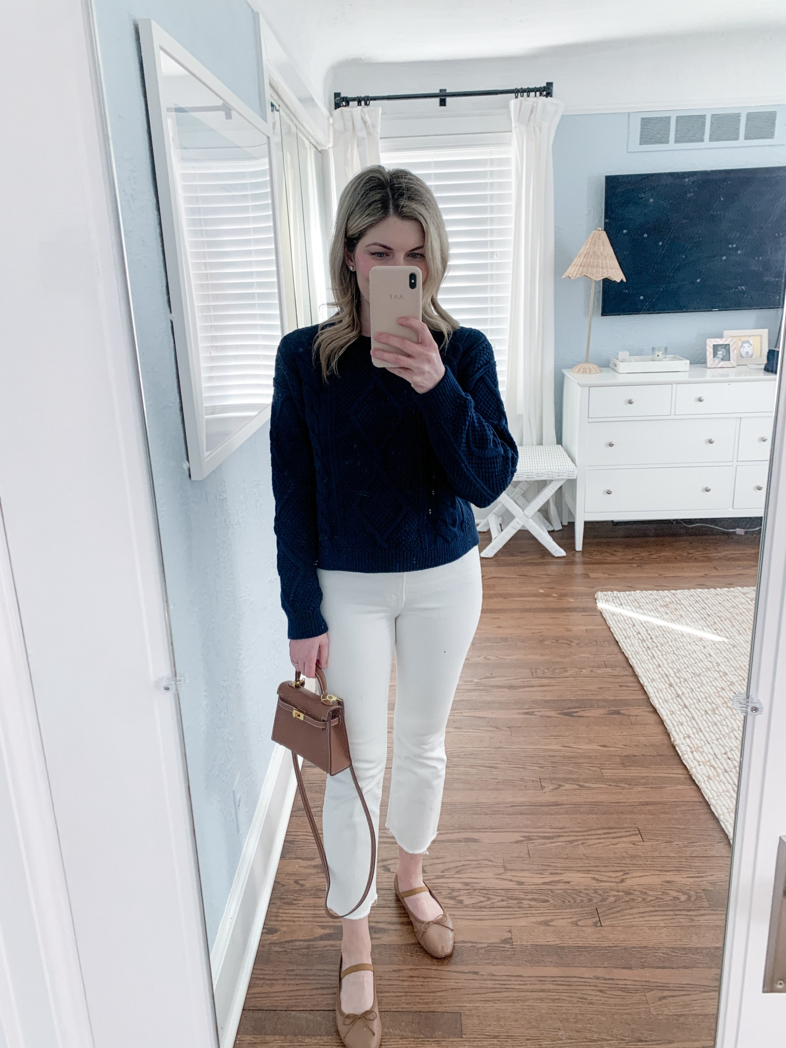 Preppy spring outfit ideas, spring sweater 

#LTKfindsunder50 #LTKshoecrush