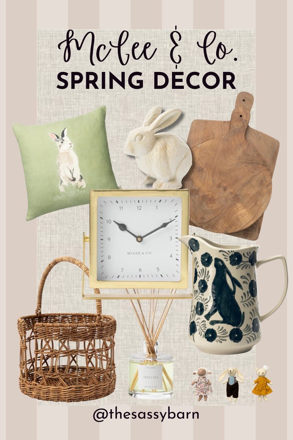 Bunnies, boards and baskets! Fresh new decor I just love from McGee & Co!

#LTKspringtrends #LTKspring 

#LTKHome
