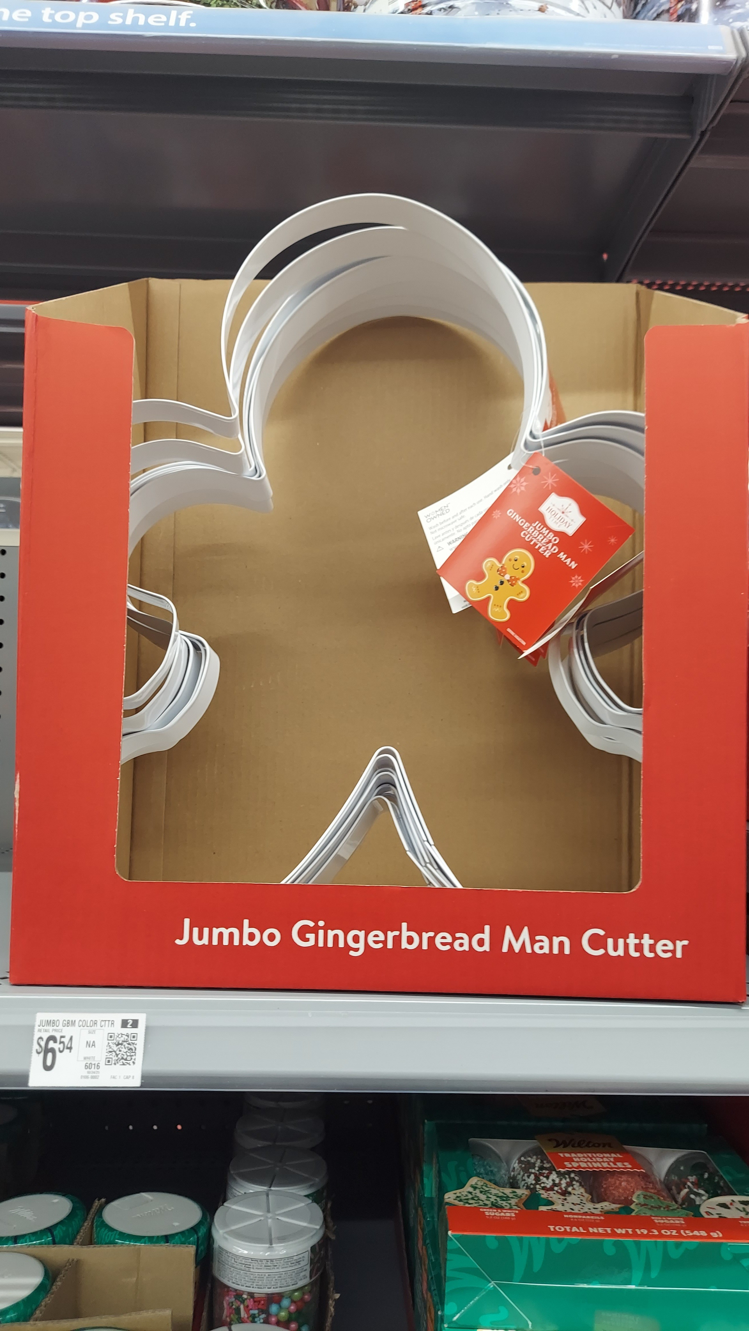This Jumbo gingerbread cookie cutter can be used for so many things.  

#LTKHoliday #LTKSeasonal #LTKHome
