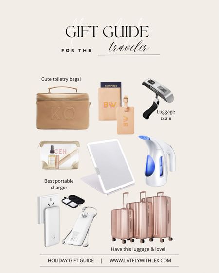 Gift guide for the traveler // travel, jet set // 

#LTKGiftGuide #LTKfindsunder50 #LTKtravel