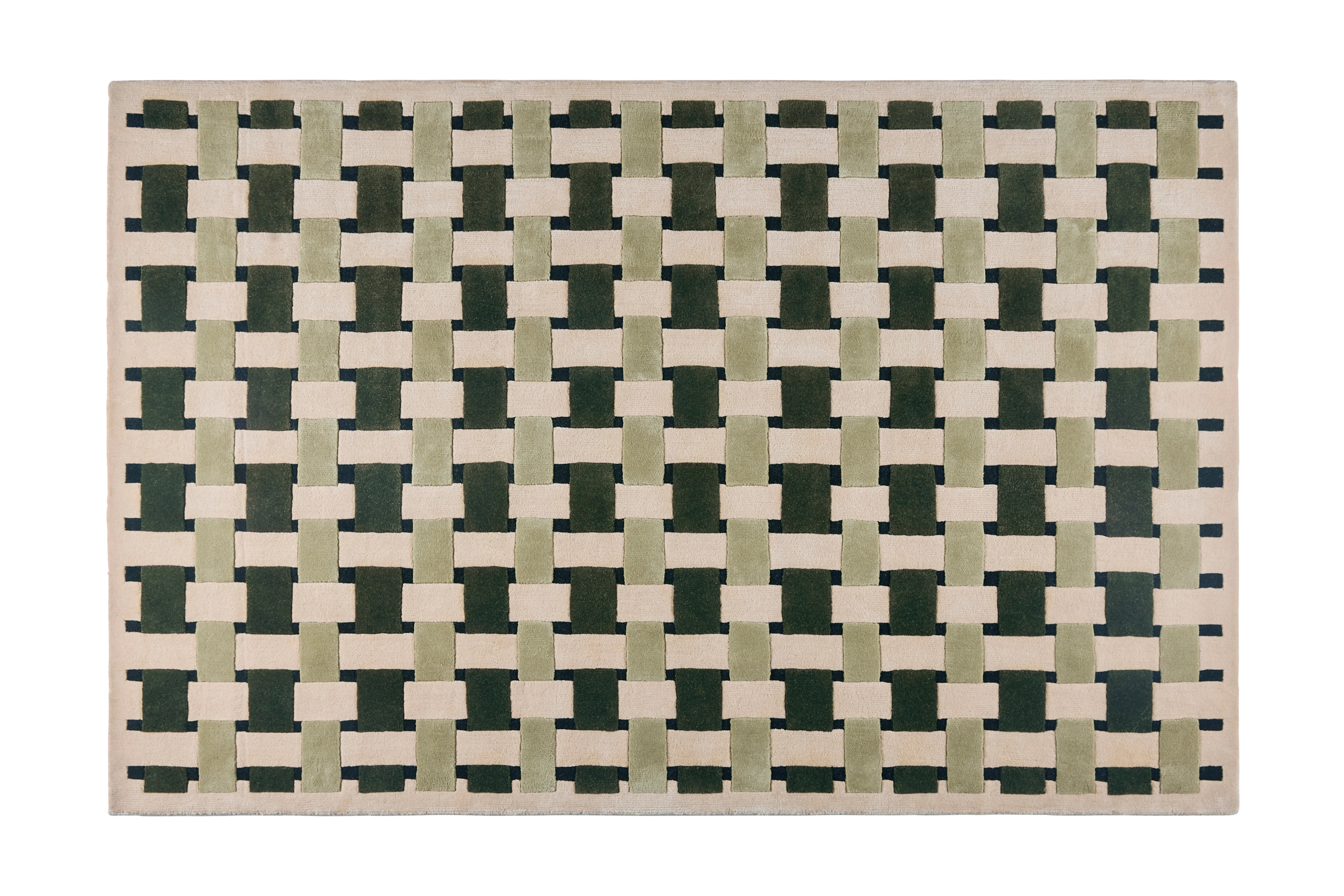 Basket Weave Rug - Pandan | Pieces Home