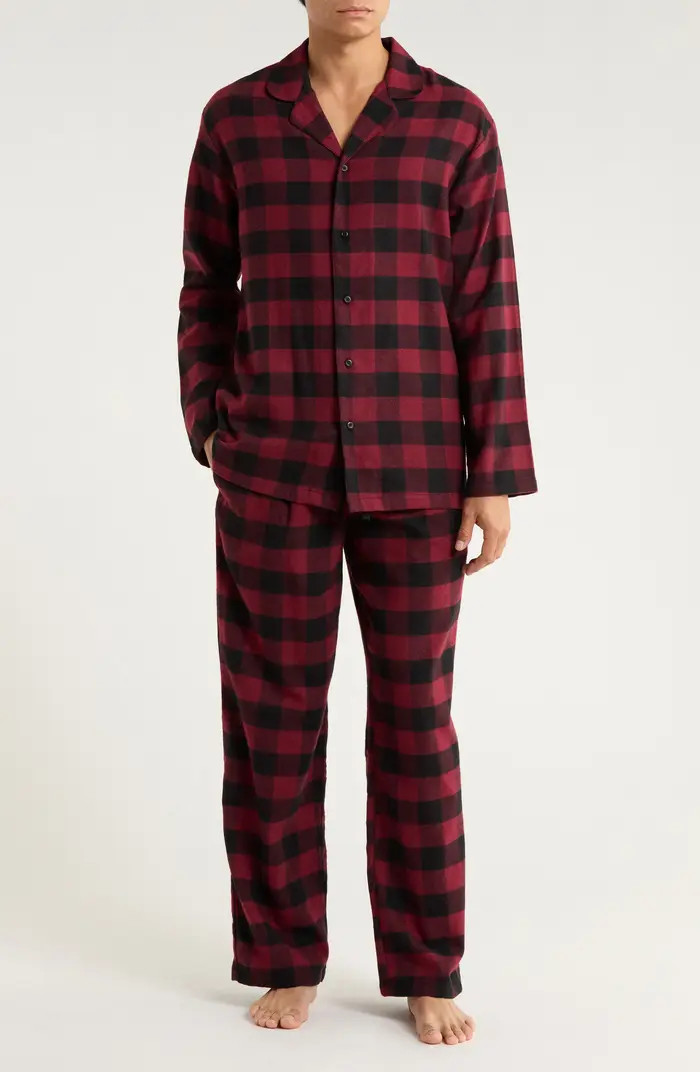 NORDSTROM RACK Flannel Long Pajamas | Nordstromrack | Nordstrom Rack