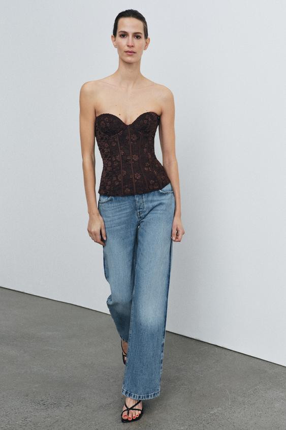 LACE CORSET | Zara UK