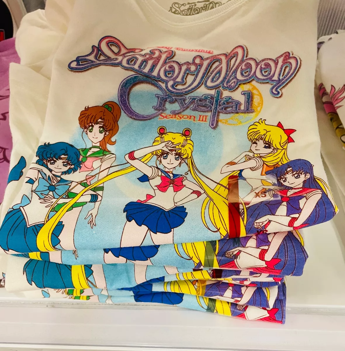 Sailor Crystal Graphic Moon T-Shirt Sailor Crystal Graphic Moon T-Shirt