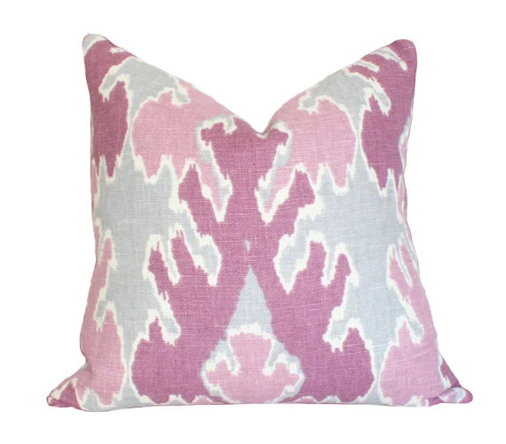 Bengal Bazaar Magenta Pillow Cover (Single-Sided) - Made-to-Order | Etsy (US)