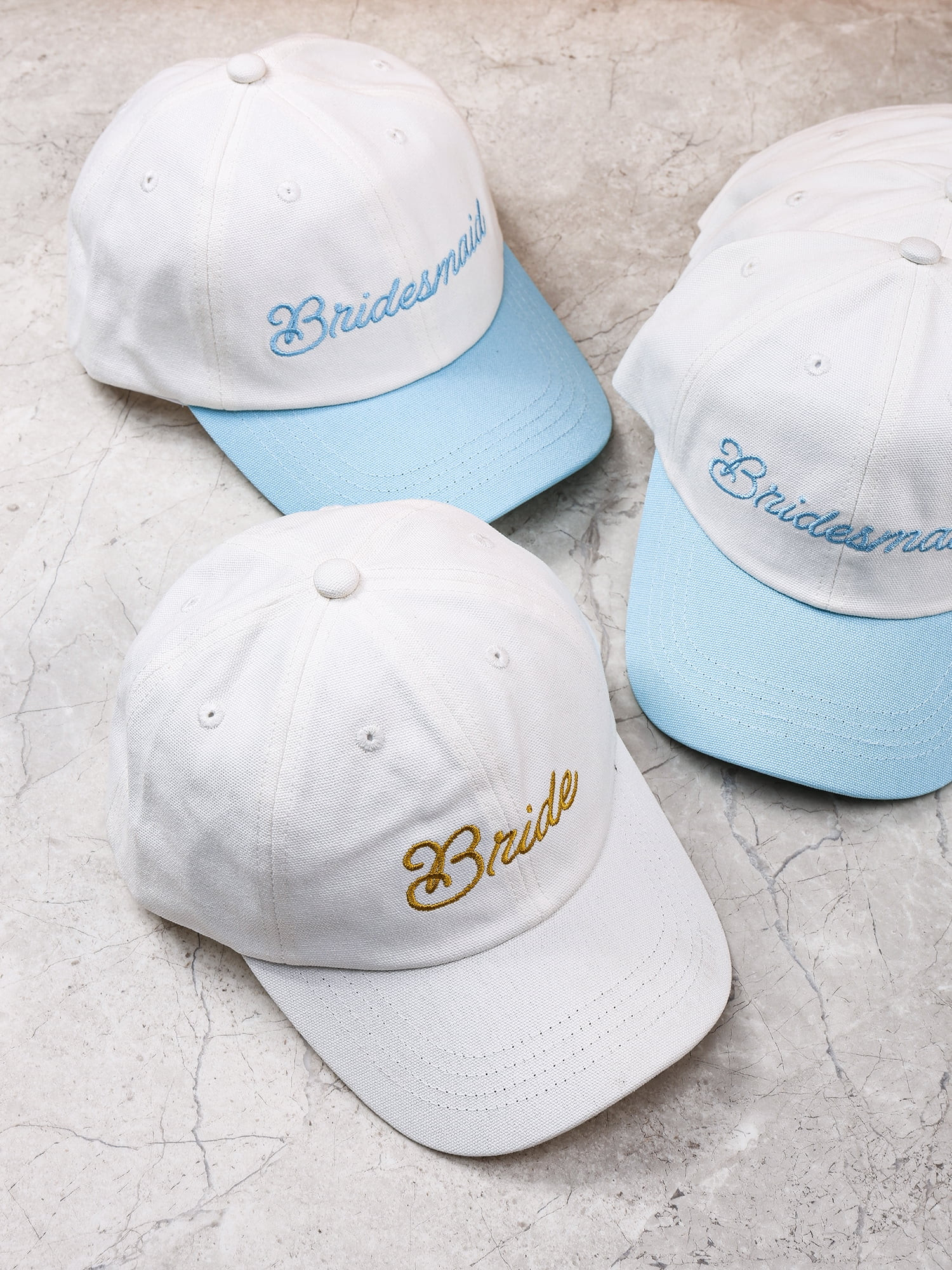 6 Pieces Baseball Hats, Adult, Bride and Bridesmaid Hat by Trimmings | Walmart (US)